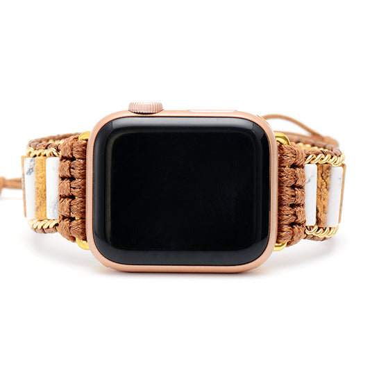 Picture Jasper Woven Apple Watch Band